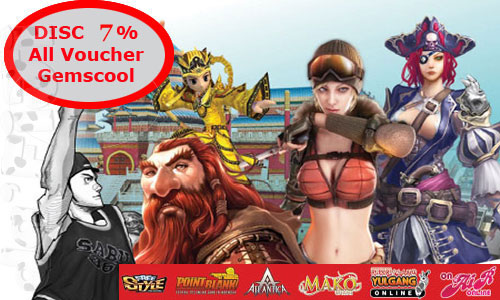 Voucher Gemscool Disc 7%